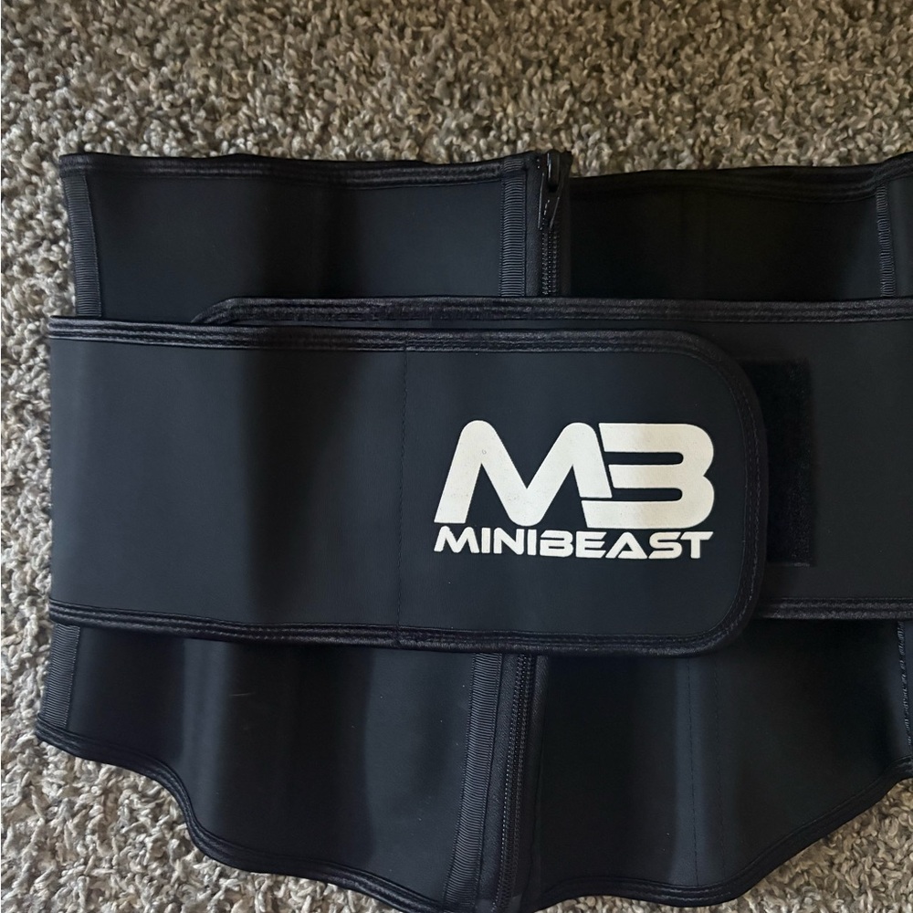 Women's Black Waist Trainer Belt